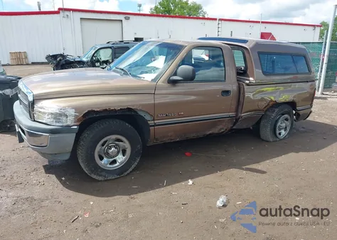 2001 Dodge Ram 1500 St/Ws из США, поврежденный, VIN 1B7HC16X11S227370